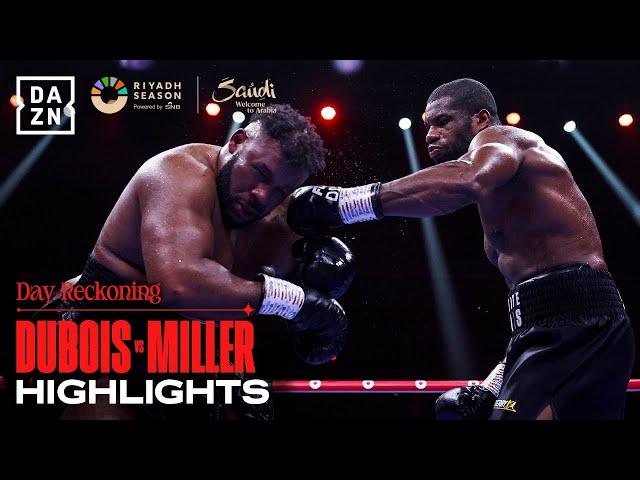 He's Back | Daniel Dubois vs. Jarrell Miller Fight Highlights