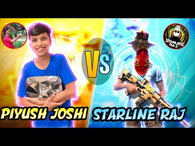 Piyush Joshi VS Starline Raj  | @souravjvlogs  VS @Starline-Raj | Garena Free Fire