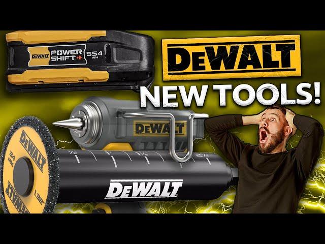 10 New Tools from DeWalt - New Powershift and 20V Max tools!