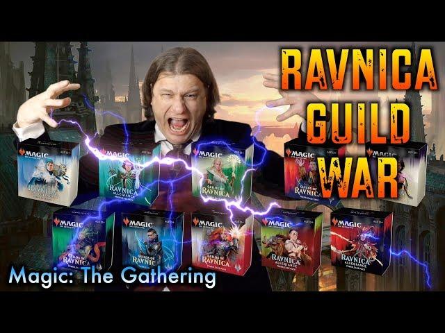 The Ravnica Guild War! A Prerelease Kit Challenge for Magic: The Gathering!