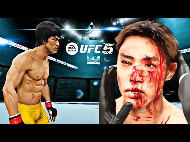  Bruce Lee vs Tatsuro Taira  | Legend Meets Rising Star! (EA SPORTS UFC 5) MR. JOJO | UFC 2025