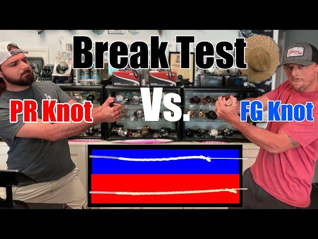 PR Knot Vs. FG Knot | The Results Are SHOCKING | Slow Pitch Jigging Knots | Break Test | Johnny Jigs