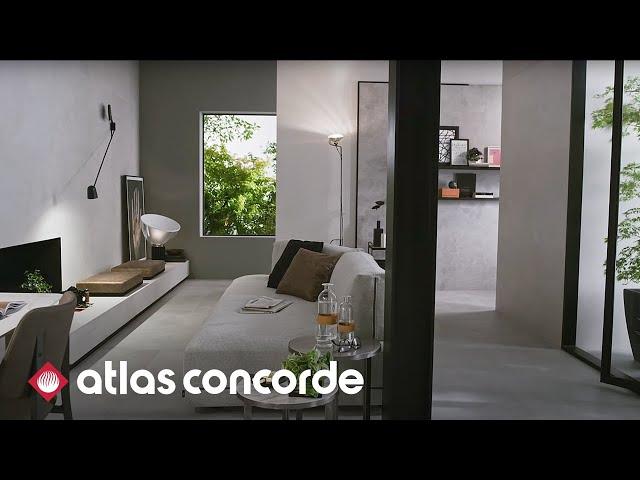 Industrial concrete-effect tiles for a modern space | Boost | Atlas Concorde