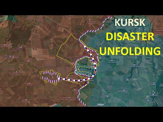 Ukrainian Kursk Offensive Ends Up In A Disaster l Ostrivske Falls