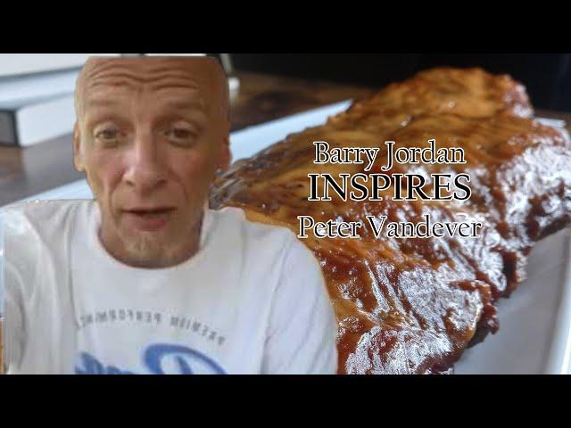 Barry Jordan INSPIRES Peter Vandever
