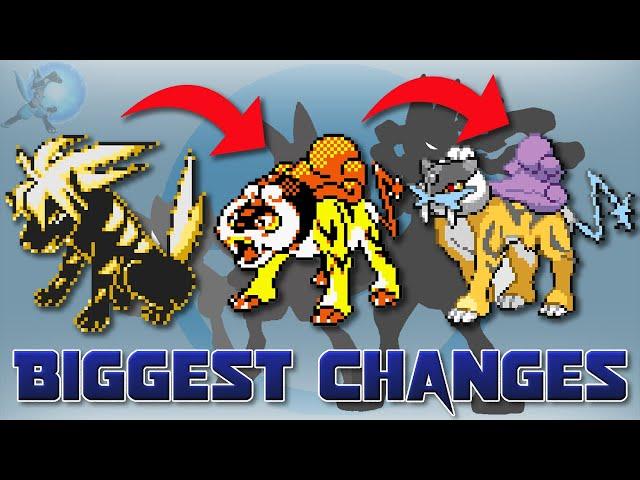 50 Interesting Pokémon Changes