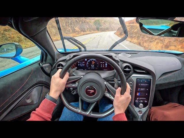 2024 McLaren 750S - POV Test Drive (Binaural Audio)