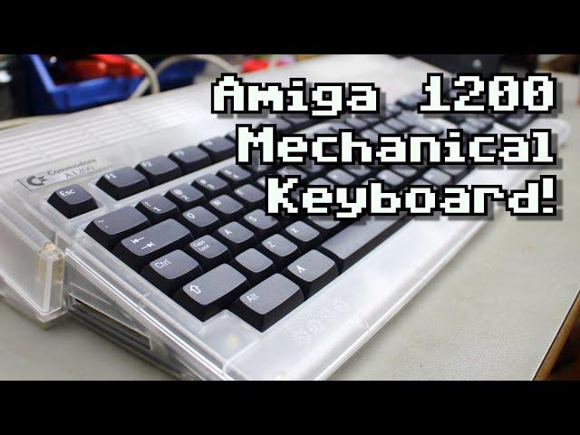 A mechanical Keyboard for the Amiga 1200!