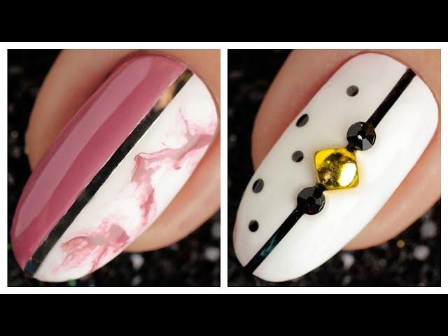 Simple Nail Art Design 2019 ️ Compilation | Ten New Simple Nails Art Ideas Compilation #134