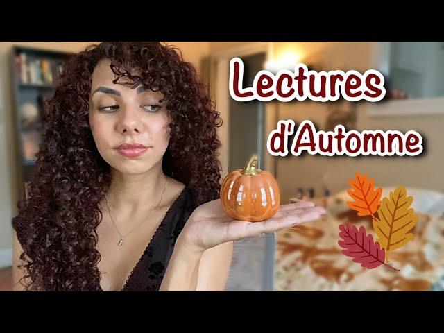 Lectures Automnales | Mes recommendations 