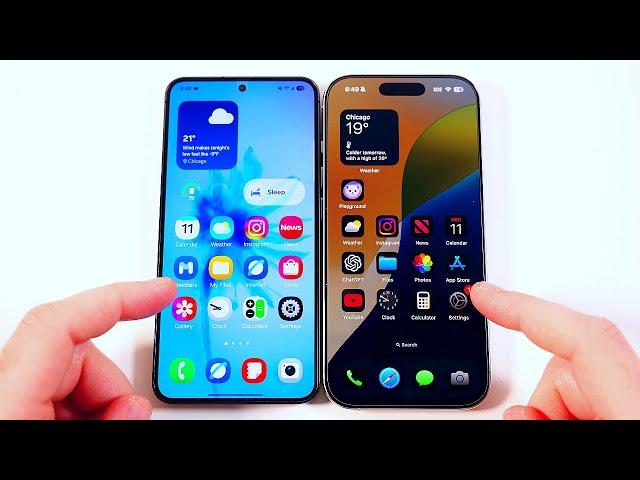 One UI 7 vs iOS 18.2 - Which is Better?