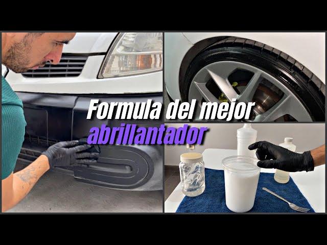 Como hacer o elaborar el mejor abrillantador de llantas / FORMULA