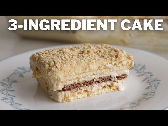 Easy 3-Ingredient Cake Recipe