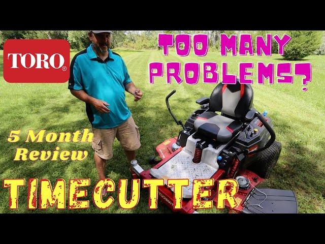 2020 Toro TimeCutter 54" My Ride Zero Turn Lawn Mower | 5 Month Review