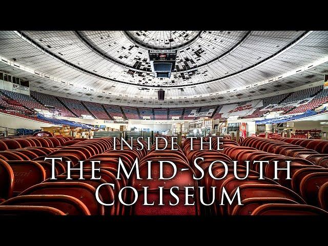 Inside the Mid South Coliseum - Memphis, TN - The Art of Abandonment