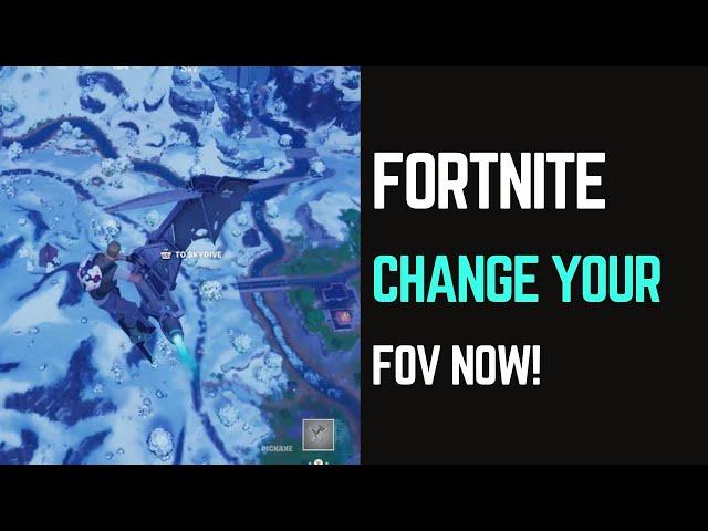 How to Change FOV in Fortnite - Complete Guide!