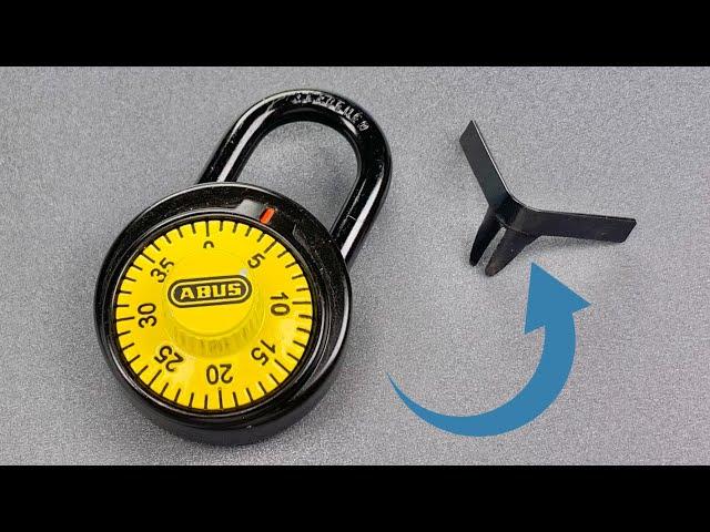 [1243] Shimming The Anti-Shim Abus Combination Lock (Model 78/50)