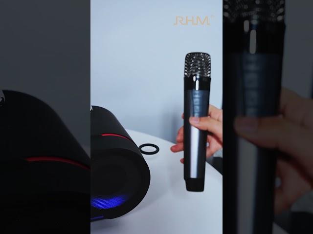 If you love going to KTV, you should definitely check this out! #karaoke #rhm #microphone #speaker