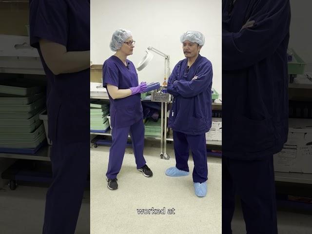 CEO 'Snapchat' with Joel in the Central Sterile Supply Department (CSSD)
