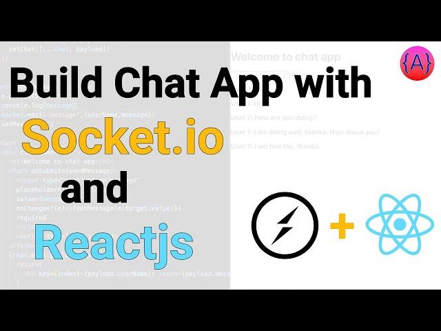Develop a Simple Chat App using React Socket.io | Websocket Chat Application in ReactJS