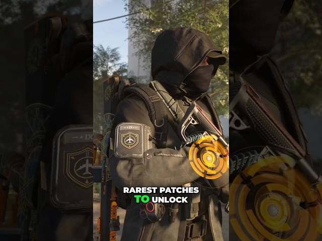 This is the RAREST Patch in the Division 2!