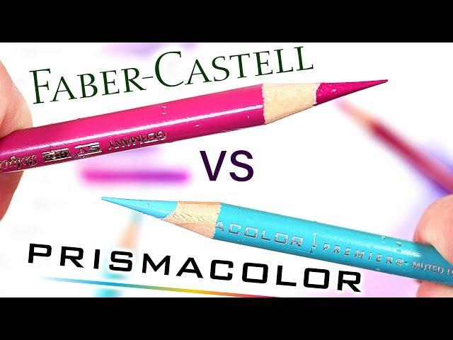 Prismacolor Premier VS Faber Castell Polychromos Colored Pencils - Which is better?