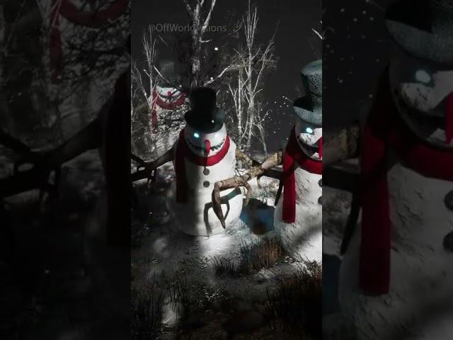 Beware of frosty the snowman #shorts #cg #cgi #horror #shortfilm #snow #winter #frostythesnowman