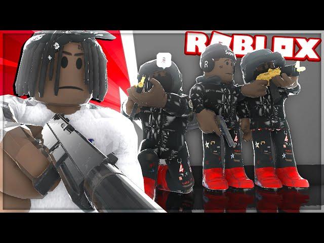 so i created a new gang and we had our first gang war in roblox south london 2...