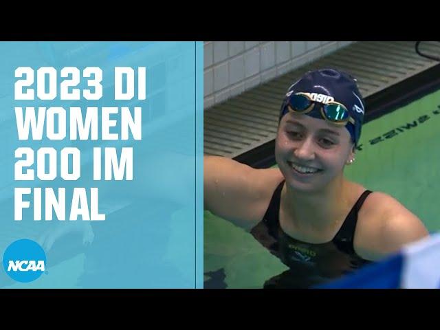 Women's 200 Individual Medley — 2023 NCAA swimming championships