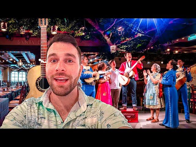 Dining At the all NEW Coco show on the Disney Treasure: The BEST Dinner Show On A Disney Cruise Ship