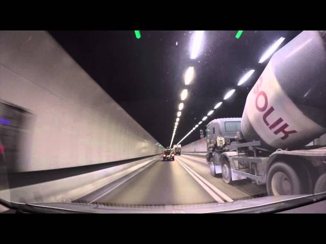 大欖隧道北行 Tai Lam Tunnel North Bound