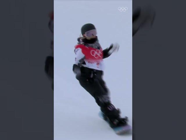 Chloe Kim's gold medal halfpipe run at #Beijing2022! 