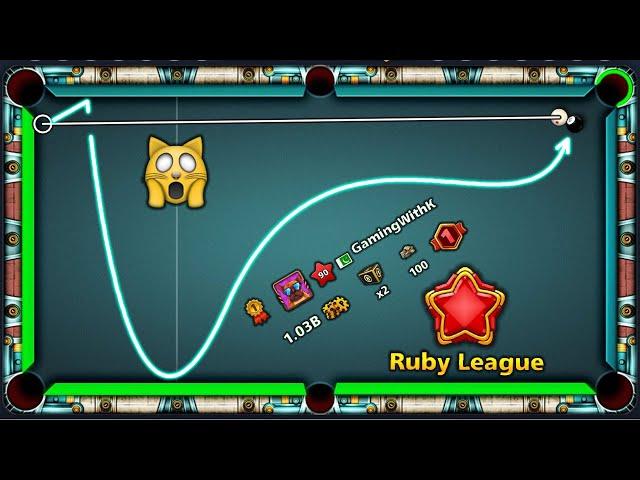 8 Ball Pool - Magic Trick Shot in Berlin + Ruby League Top - GamingWithK