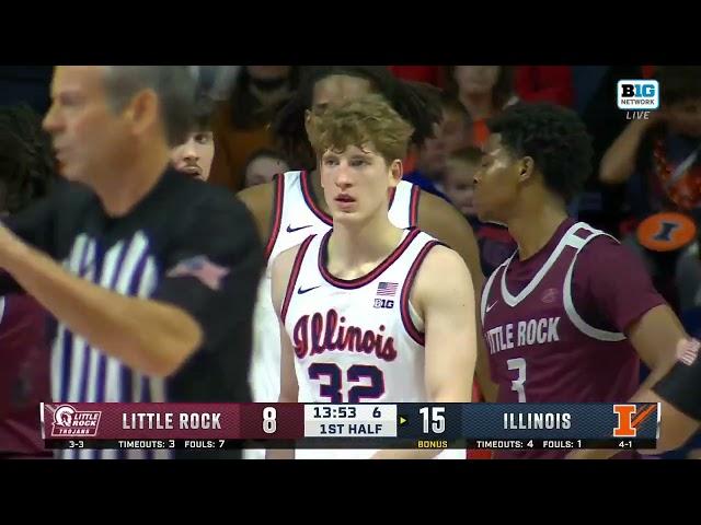 Arkansas Little Rock vs Illinois | Men Basketball Nov 25,2024