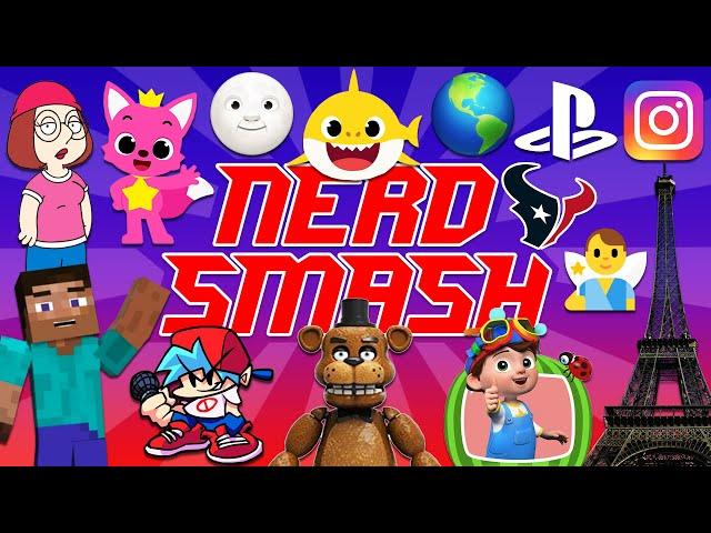 Cocomelon, Playstation, Baby Shark, Minecraft NERD SMASH AND MORE!! | The Kool Nerd Edits