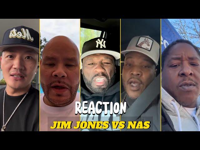 Rappers React Jim Jones Saying He Is Better Rapper Than Nas