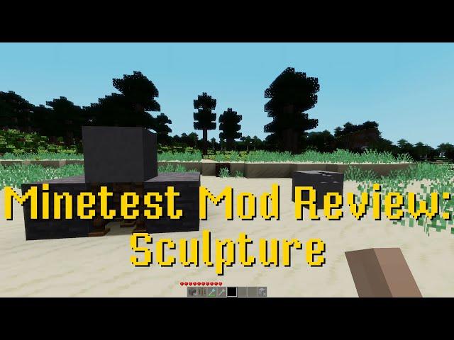 Minetest Mod Review: Sculpture