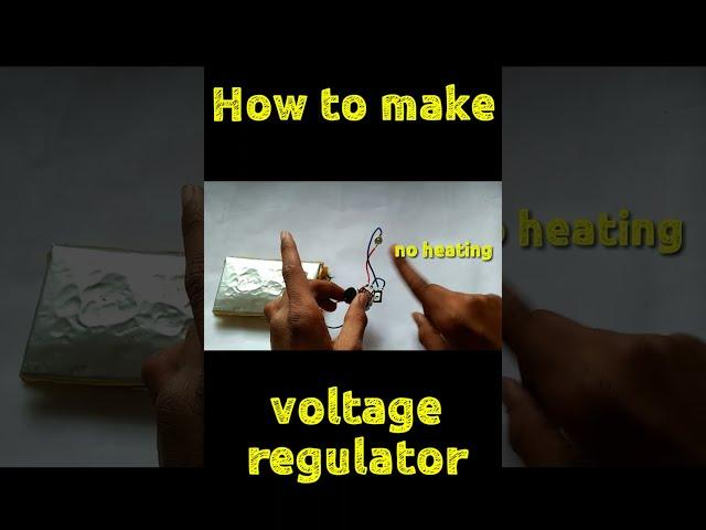 How to make Voltage regulator | Input 12v Output 0 - 12v | AS Creative idea.