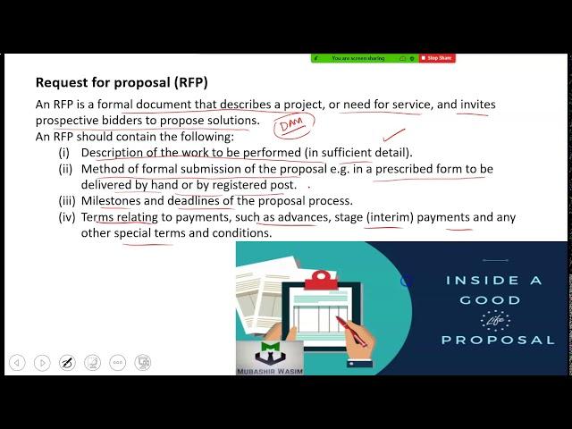 8.8.1  Request for For Proposal RFP - Urdu/Hindi