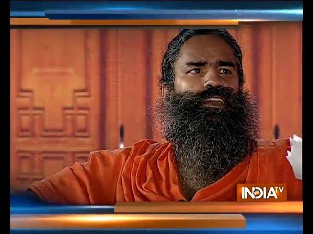 Swami Ramdev replies to allegation of cow urine being mixed in Patanjali products