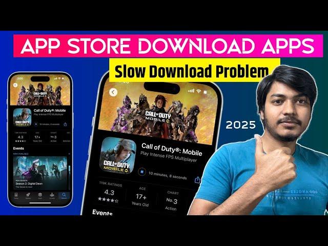 iPhone Apps Download Slow on WiFi | iPhone App Slow Download Problem | iPhone App Store Apps Slow |