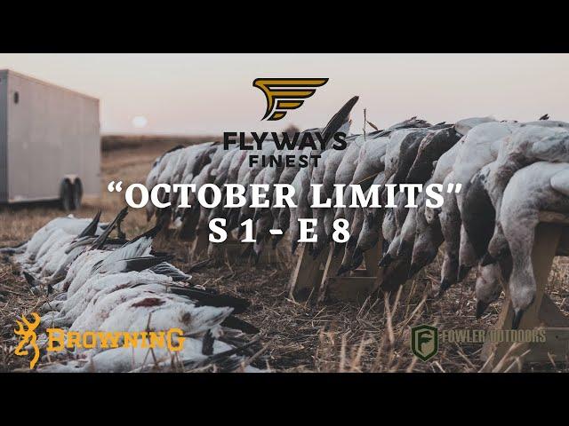 INSANE Saskatchewan Goose Hunting!! - (Must Watch) Over 130 Snow Geese in Episode 8 “October Limits"