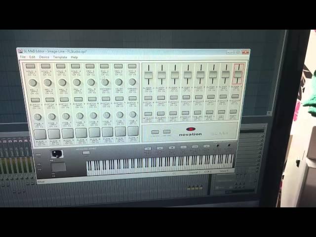 Fl studio Novation Zero SL MKII Template programming part 1