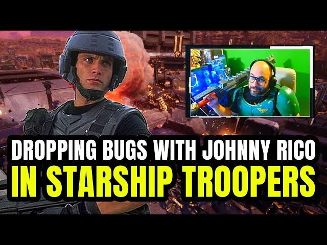 Starship Troopers Extermination RP With Johnny Rico Himself AKA Casper Van Dien!