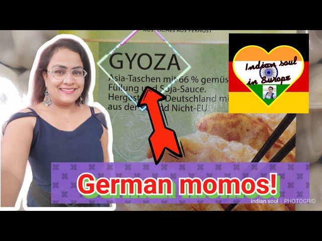 Indian soul tried German momos for the first time!