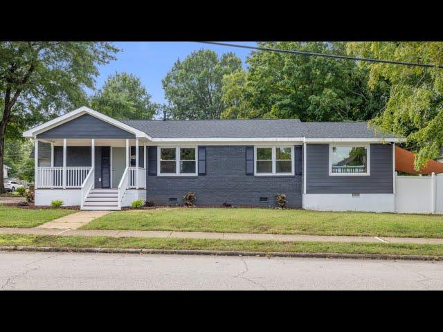 Inside a Hidden Gem in Downtown Raleigh | Remodeled Ranch Home with a Private Court Yard