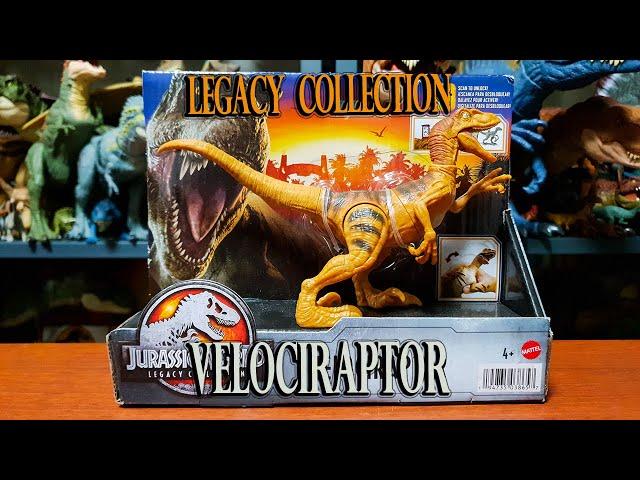 Mattel Jurassic World Dominion Legacy Collection Velociraptor Review