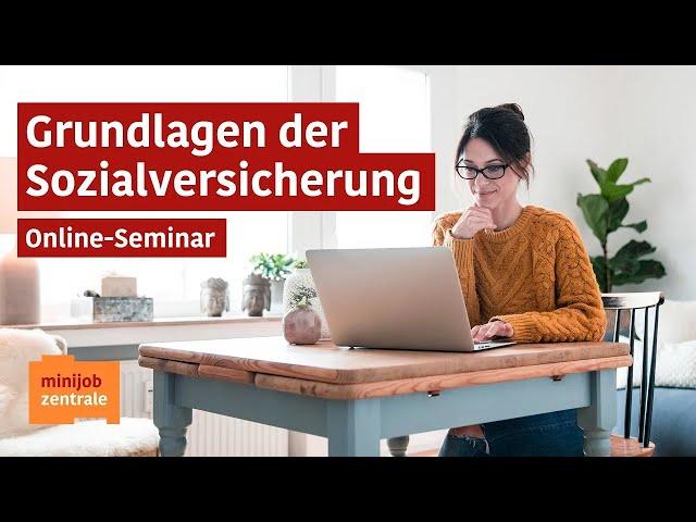 Online-Seminar - Grundlagen der Sozialversicherung 2024