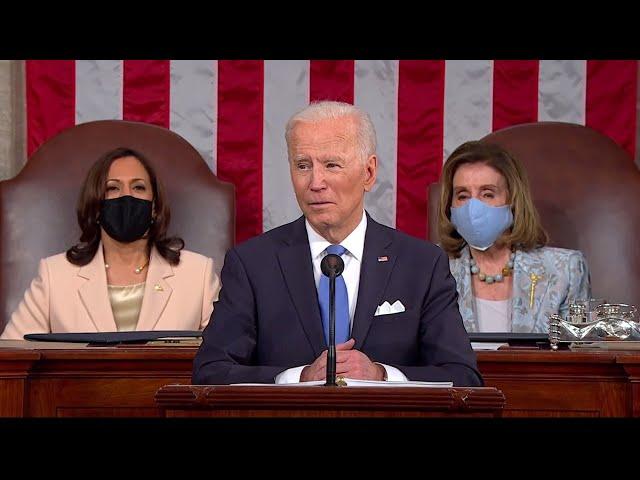 WATCH: Biden calls to ‘end our exhausting war over immigration’ | 2021 Biden address to Congress
