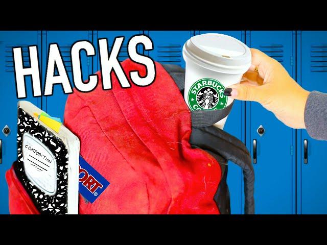 Back to School - Weird Back To School Life Hacks EVERY Student Should Know!